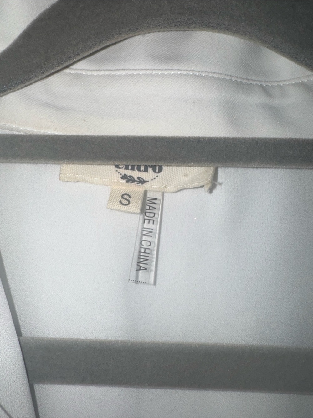 entro White Short-Sleeve Midi Shirt Dress - Picture 3 of 4